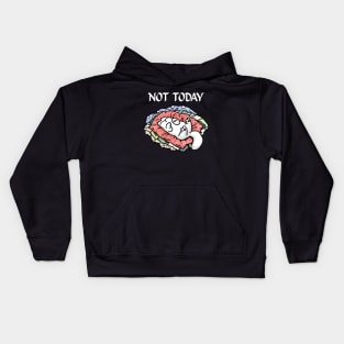 Simons Cat Not Today Sleeping Cat not today Kids Hoodie